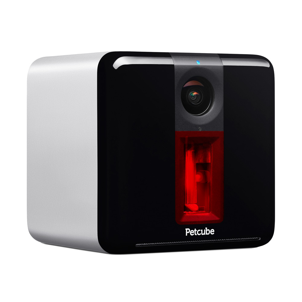 Інтерактивна камера з лазером Petcube Play Matte Silver для домашніх тварин
