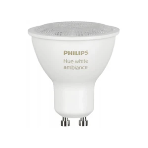 Умные светодиодные лампочки Philips Hue GU10 White Ambiance Apple HomeKit (2 шт) 8718696598283 - Фото 1