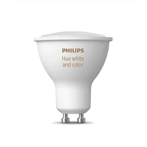 Умныая светодиодная лампочка Philips Hue Gu10 White And Color Ambiance Apple HomeKit (1 шт+хаб) - Фото 2