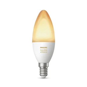 Умная светодиодная лампа Philips Hue Single bulb E14 Apple HomeKit (1 шт) - Фото 2