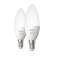 Умные светодиодные лампы Philips Hue Single bulb E14 Apple HomeKit (2 шт) 8718696695265 - Фото 1