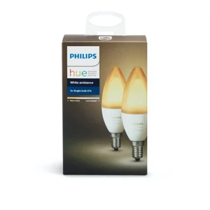 Розумні світлодіодні лампи Philips Hue Single bulb E14 Apple HomeKit - Фото 3