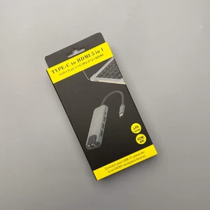 Многофункциональный хаб iLoungeMax 5 в 1 4K HDMI+Rj45+USB 3.1+USB-A+Type-C для MacBook - Фото 5