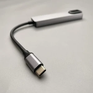 Многофункциональный хаб iLoungeMax 5 в 1 4K HDMI+Rj45+USB 3.1+USB-A+Type-C для MacBook - Фото 8