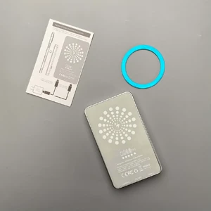 Повербанк с беспроводной зарядкой iLoungeMax MagSafe Wireless Charger Power Bank 5000mAh White (с поддержкой анимации) - Фото 4