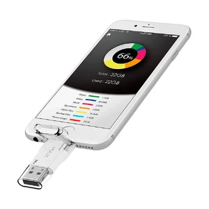 USB флешка PhotoFast i-FlashDrive MAX U3 64GB White для iPhone | iPad - Фото 4
