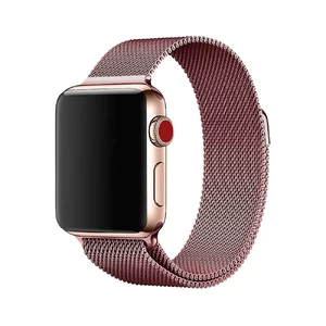Ремінець iLoungeMax Milanese Loop Pink для Apple Watch Ultra 49mm | 45mm | 44mm | 42mm