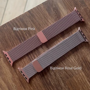 Ремешок iLoungeMax Milanese Loop Rose Gold для Apple Watch 41mm | 40mm | 38mm OEM - Фото 4