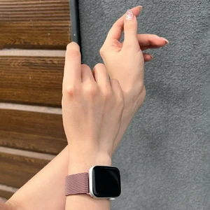 Ремешок iLoungeMax Milanese Loop Rose Gold для Apple Watch 41mm | 40mm | 38mm OEM - Фото 5