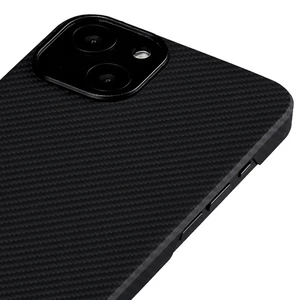 Карбоновий чохол-накладка Pitaka Air Case Black/Gray для iPhone 13 mini - Фото 2