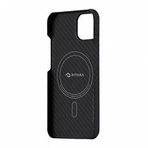 Чехол-накладка Pitaka Fusion Weaving MagEZ Case 2 Sonata для iPhone 13 Pro - Фото 4