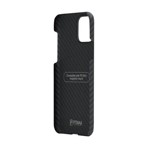 Противоударный чехол для iPhone 11 Pro Pitaka MagEZ Black | Gray - Фото 3