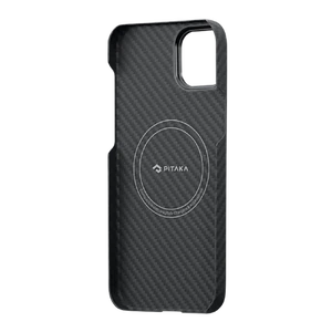 Протиударний чохол Pitaka MagEZ Case 3 Fusion Weaving Overture Black/Gray для iPhone 14 | 13 - Фото 2