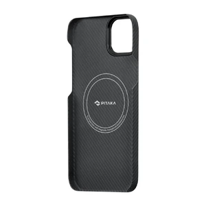 Протиударний чохол Pitaka MagEZ Case 3 Fusion Weaving Overture Black/Gray для iPhone 14 Pro - Фото 2