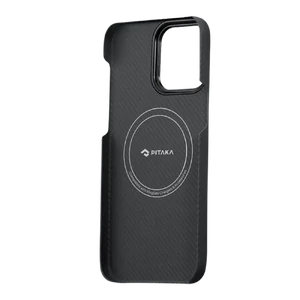 Протиударний чохол Pitaka MagEZ Case 3 Fusion Weaving Rhapsody Black/Gray for iPhone 14 Pro - Фото 2