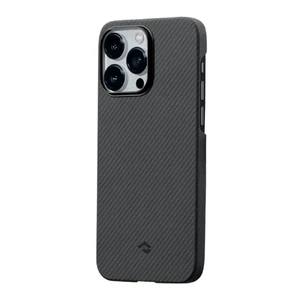 Противоударный чехол Pitaka MagEZ Case 3 Twill 600D Black/Grey для iPhone 14 Pro Max - Фото 2