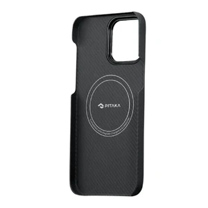 Противоударный чехол Pitaka MagEZ Case 3 Twill 600D Black/Grey для iPhone 14 Pro Max - Фото 5