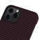Карбоновый чехол-накладка Pitaka MagEZ Case Black | Red для iPhone 12 Pro - Фото 3