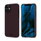 Карбоновый чехол-накладка Pitaka MagEZ Case Black | Red (Plain) для iPhone 12 KI1204M - Фото 1