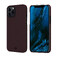 Карбоновый чехол-накладка Pitaka MagEZ Case Black | Red (Plain) для iPhone 12 Pro Max KI1204PM - Фото 1