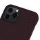 Карбоновый чехол-накладка Pitaka MagEZ Case Black | Red (Plain) для iPhone 12 Pro Max - Фото 3