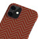 Карбоновый чехол-накладка Pitaka MagEZ Case Red | Orange  для iPhone 12 - Фото 3