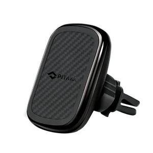 Магнитный автодержатель Pitaka MagEZ Mount Car Vent Black для iPhone																		 CM19K27 - Фото 1