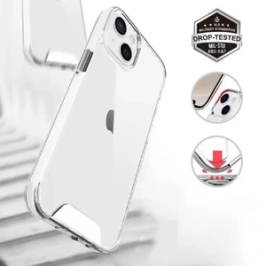 Пластиковый чехол iLoungeMax Space Case Transparent для iPhone 15 Plus - Фото 4