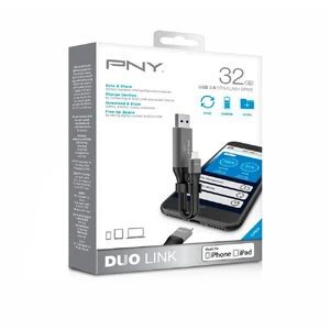 USB флешка PNY DUO LINK USB 3.0 OTG 32GB для iPhone | iPad - Фото 6