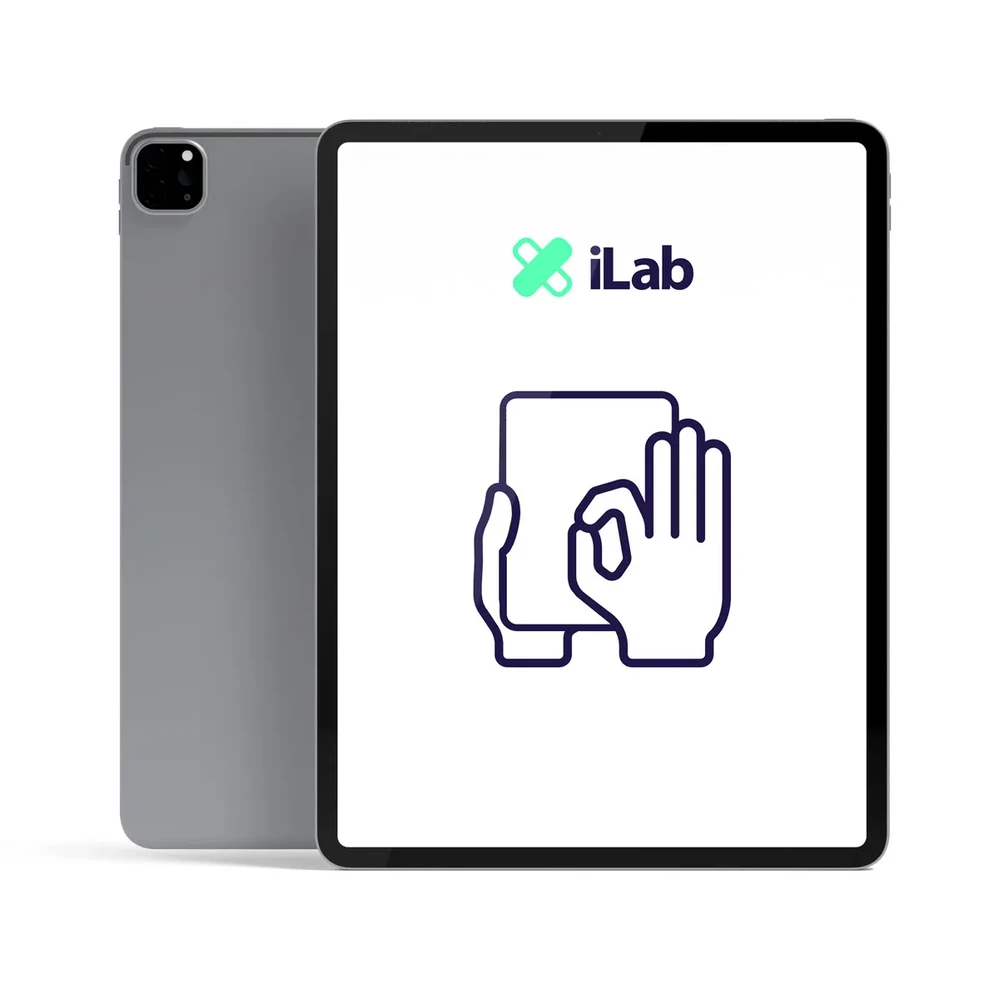 Установка (поклейка) защитного стекла на iPad