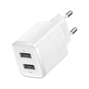 Зарядное устройство Baseus Compact Charger 2U для iPhone/iPad, мощность 10.5W (EU) White - Фото 7