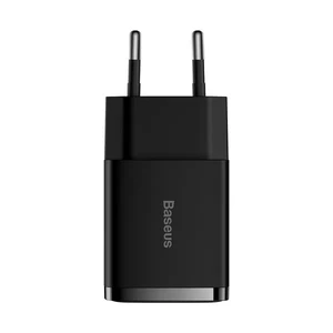 Зарядний пристрій Baseus Compact Charger 2U для iPhone/iPad, потужність 10.5W (EU) Black - Фото 7