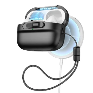 Защитный чехол MagSafe с замком ESR Pulse Magnetic Lock Case Black для AirPods Pro 2 - Фото 2