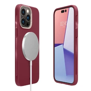 Силиконовый чехол Spigen Cyrill Ultra Color Mag MagSafe Sangria для iPhone 14 Pro Max - Фото 9