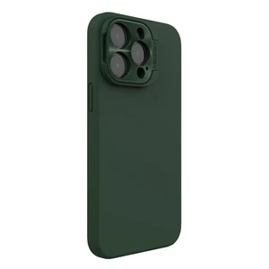 Защитный чехол с подставкой Nillkin Lens Wing Magnetic Green для iPhone 15 Pro Max - Фото 3