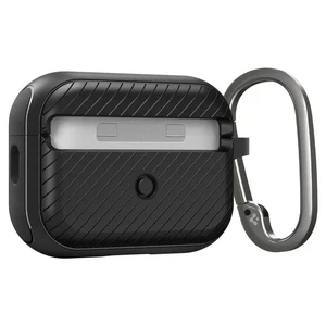Противоударный чехол с карабином Spigen Mag Armor Case (MagFit) Matte Black для AirPods Pro 2 - Фото 6