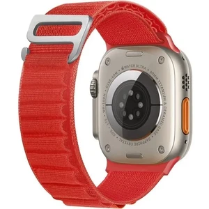 Ремінець iLoungeMax Alpine Loop Red для Apple Watch Ultra 49mm | 45mm | 44mm | 42mm