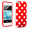 Чехол iLoungeMax Polka Dots Red для iPod Touch 4  - Фото 1