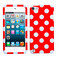 Чехол iLoungeMax Polka Dots Red для iPod Touch 4 - Фото 2
