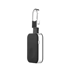 Портативний зовнішній акумулятор з карабіном iLoungeMax Portable Charger 400mAh для Apple Watch 1 | 2 | 3 - Фото 2