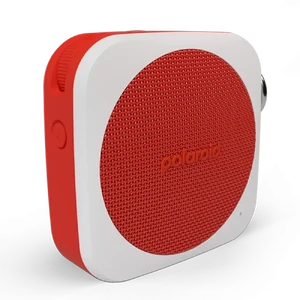 Портативна Bluetooth-колонка Polaroid P1 Music Player Red з карабіном, водонепроникна IPX5 - Фото 3