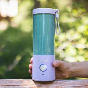 Портативний дорожній фітнес блендер BlendJet 2 Lavander для приготування смузі з USB-C, 475 mL, нержавіюча сталь  - Фото 3