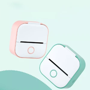 Портативний термопринтер iLoungeMax T02 Bluetooth Green для друку наклейок - Фото 3