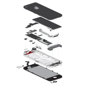 Шлейф кнопки включения и датчика света для iPhone 4 - Фото 3