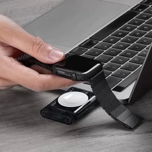 Беспроводная магнитная MFi зарядка USB-C для Apple Watch 5W | Pitaka Power Dongle - Фото 3