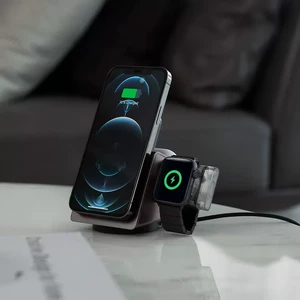 Беспроводная магнитная MFi зарядка USB-C для Apple Watch 5W | Pitaka Power Dongle - Фото 5