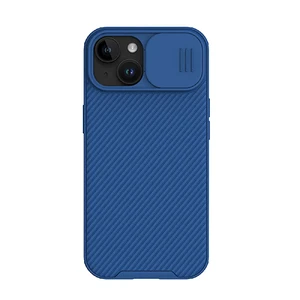 Протиуданий чохол зі шторкою для камери Nillkin CamShield Pro Blue для iPhone 15 - Фото 2