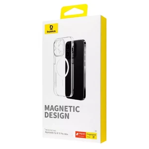 Противоударный чехол с MagSafe Baseus Lucent Series Magnetic Case для iPhone 15 Pro Max - Фото 2
