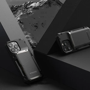Противоударный чехол-кошелек VRS Design Damda Glide Pro для iPhone 15 - Фото 2