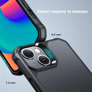 Протиударний чохол ESR Air Armor Frosted Black для iPhone 15 - Фото 4